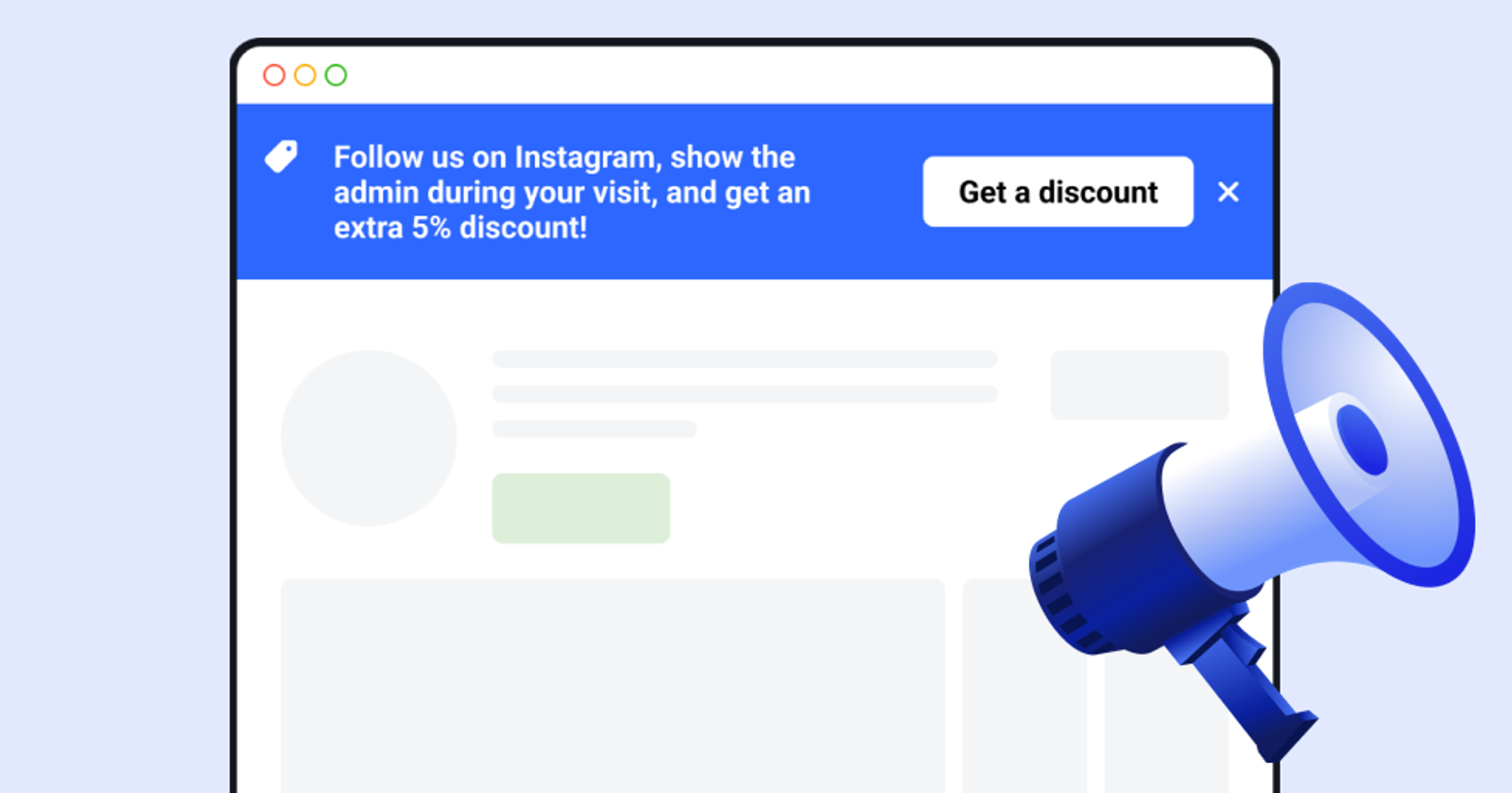 ⚡ პრომო-პანელი თქვენი ვებსაიტისთვის